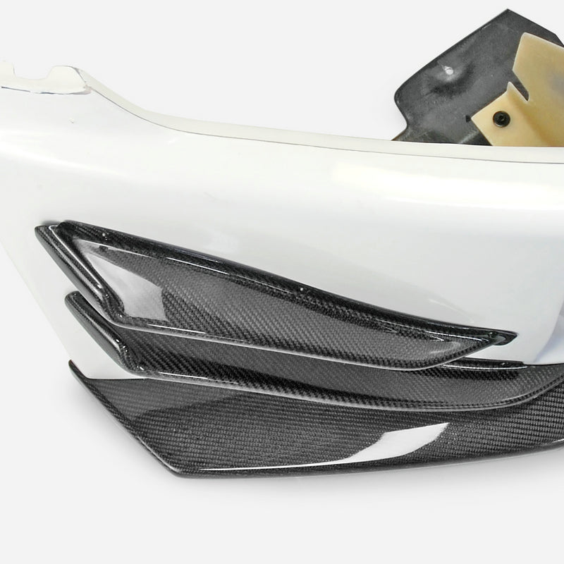 Honda S2000 JSS2 Type front bumper canard 4Pcs