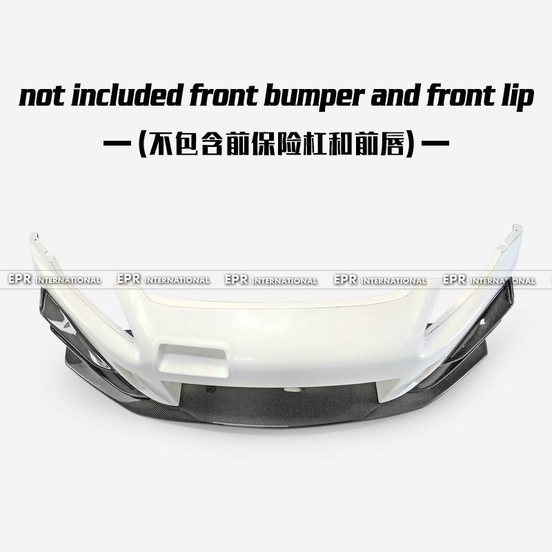 Honda S2000 JSS2 Type front bumper canard 4Pcs