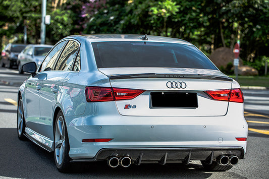 Audi S3 (Sedan Only) MX Style Rear Diffuser (Sedan)