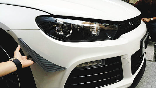 VW Scirocco Front Bumper Canard