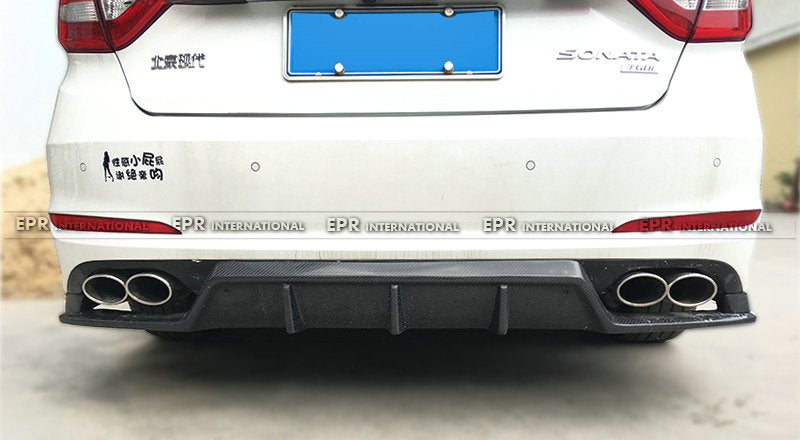 Hyundai 9th Gen Sonata LF ZT Style Rear Diffuser (China Version)
