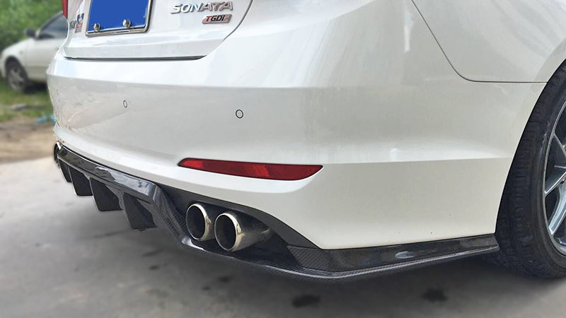 Hyundai 9th Gen Sonata LF ZT Style Rear Diffuser (KDM version)