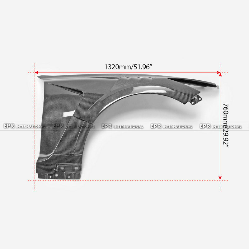 Kia Stinger EPA Type 2 front vented fender (with upper vent)