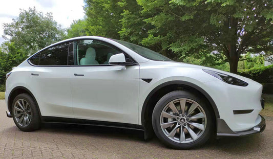 Tesla 20 onwards Model Y V Type side skirt