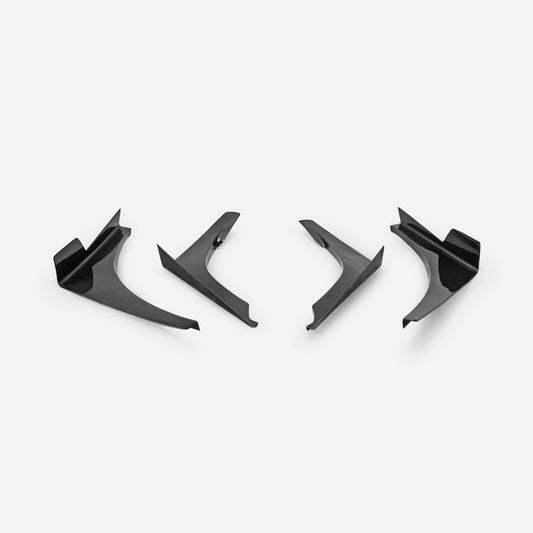 MITSUBISHI Fit Mitsubishi EVO 7 8 9 VTX Cyber Canard 4 Pcs Large Type 1