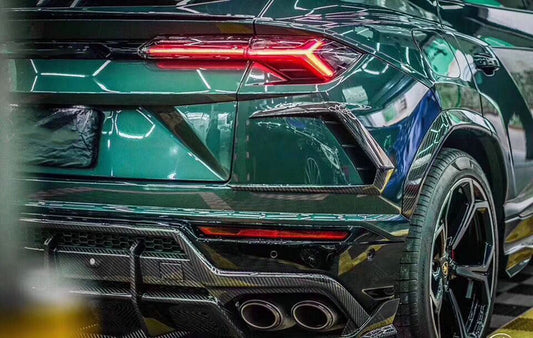 Lamborghini Urus TPC Style Rear Bumper Side Trim Vents Cover Pair