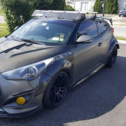 Hyundai Veloster 2011-2017 EGR Style Front & Rear Fender Flares 8 Pcs