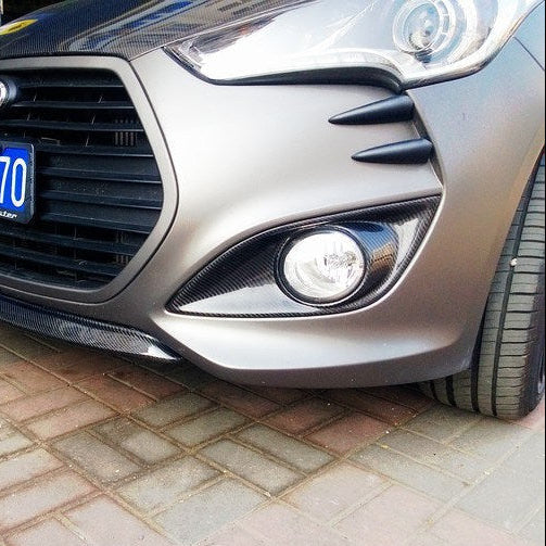 Hyundai Veloster Turbo Front Fog Light Cover (Turbo)