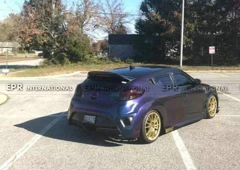 Hyundai Veloster 2011-2017 Turbo SC Type Rear duckbill (For turbo only, with brake light hole)