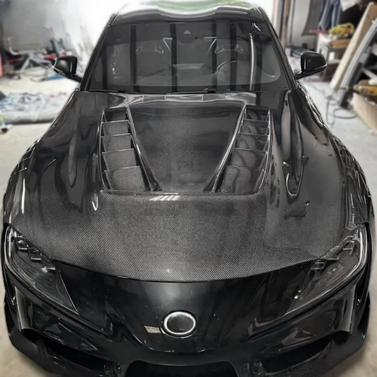 TOYOTA 19+ Supra A90 STV Type vented hood
