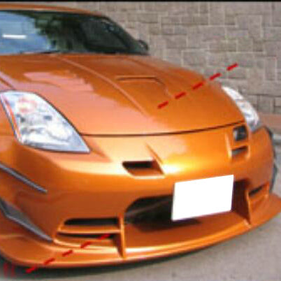 Nissan 03-08 Z33 350z TW Type front bumper