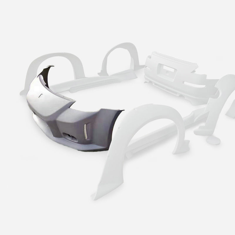 Nissan Z33 350Z VS style wide body front bumper