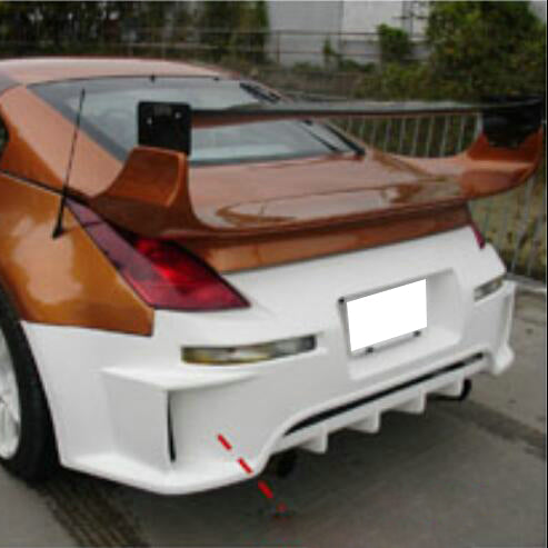 Nissan 03-08 Z33 350Z AN Type rear bumper