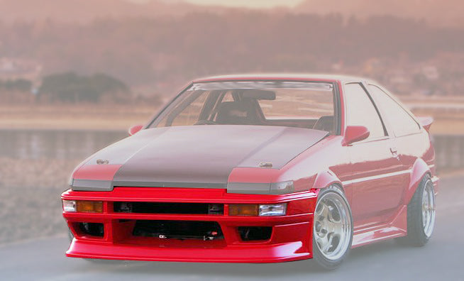 Toyota AE86 Trueno RUF Style Front Bumper