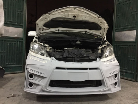 Toyota 12-14 Alphard 20 series AH20 facelift SS Style front bumper