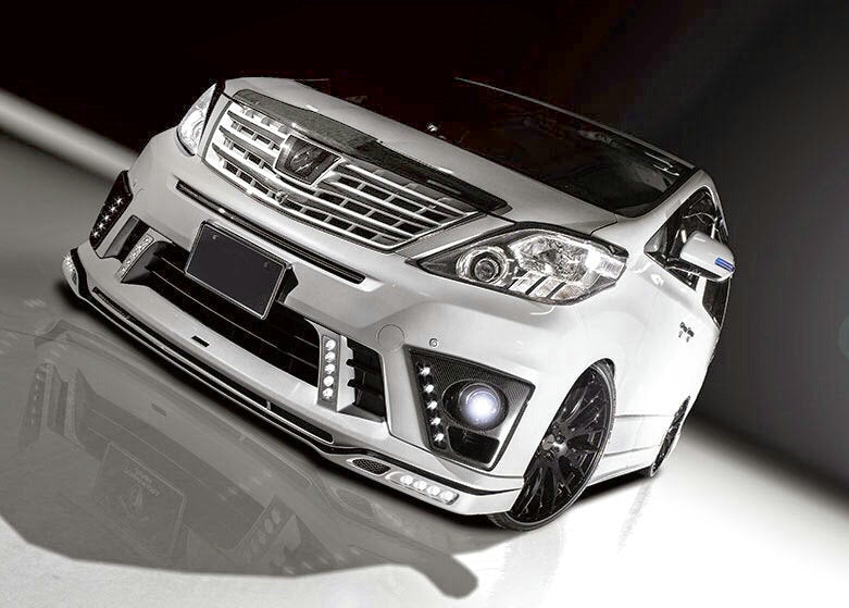 Toyota 12-15 Alphard 20 series AH20 TMK Style front fog light cover