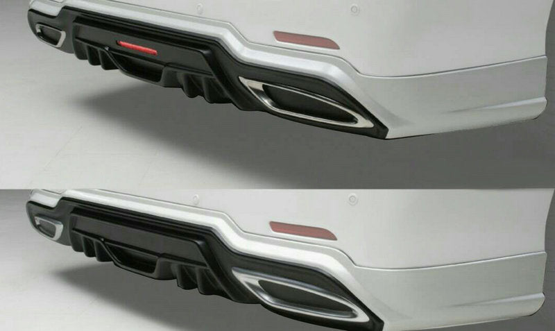 Toyota 08-15 Alphard Vellfire 20 series AH20 WD Style rear lip