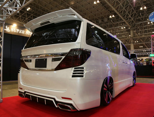 Toyota 08-15 Alphard Vellfire 20 series AH20 SS Style rear middle spoiler