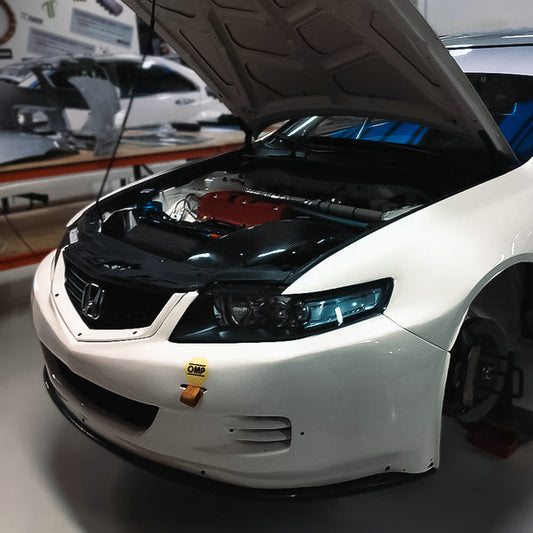 HONDA 05-08 Accord CL7 WTCC Type wide front bumper (Facelift)