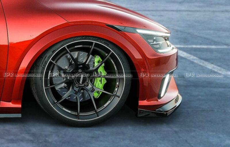 Kia EV6 GT-Line 2022 pre-facelift EP VCON front lip 3Pcs