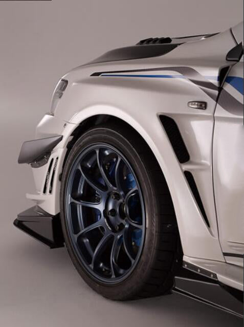 MITSUBISHI EVO 10 VRS Style Ultimate Front Fender with Appron +8mm