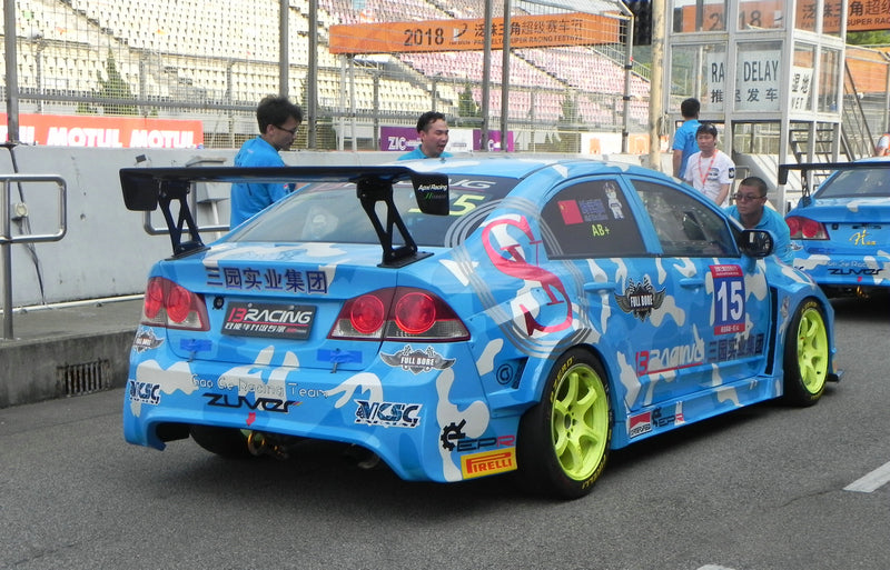 Honda Civic FD2 VTX GT Wing (Carbon Stand) (Not for orginal bolt holes)