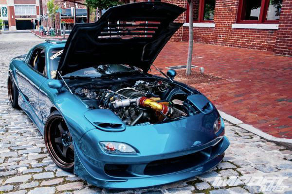 MAZDA RX7 FD3S VTX1 Type Front bumper