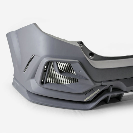 Honda FK7 convert to FK8 Rear Bumper with Rear Lip