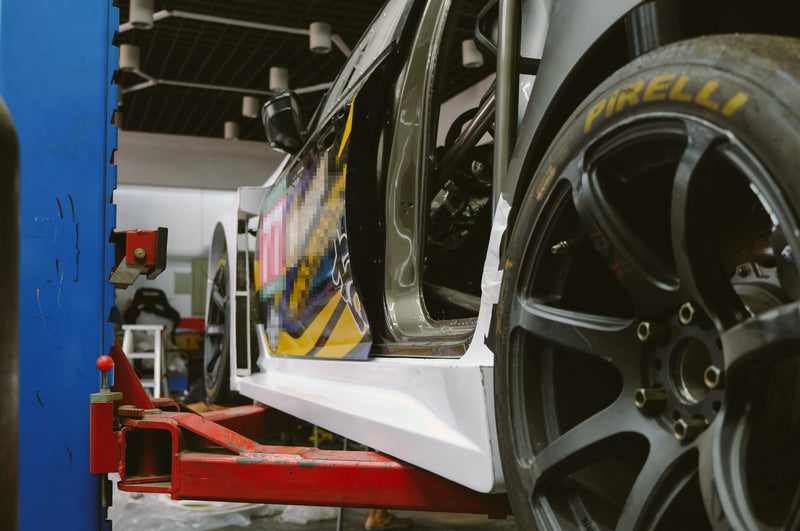 Honda Civic FK7 TCR Type wide body side skirt