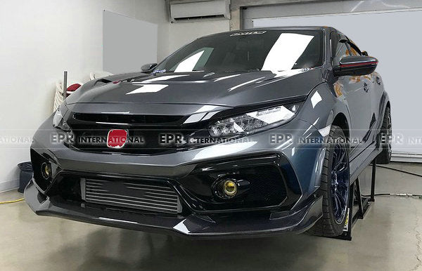 Honda FK8 VRSAR2 Style Front Bumper