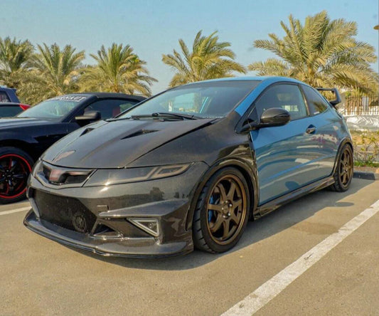 Honda 07-11 Civic FN2 FN Type R MUG Style front grill