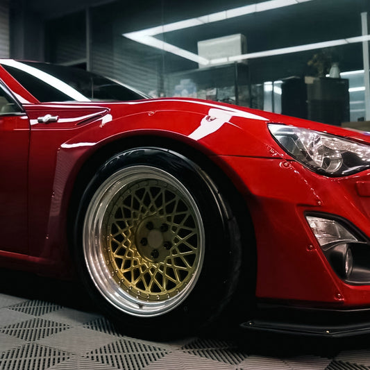 TOYOTA FT86 GT86 FRS Zenki SHT Type front & rear fender flares set 6Pcs
