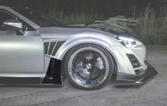 TOYOTA FT86 VRS Style Wide Body Front fender air vents