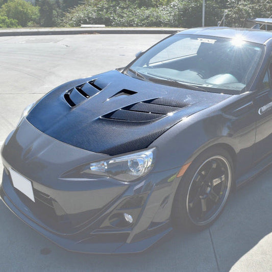 TOYOTA FT86 BRZ VRS Style Vented Hood