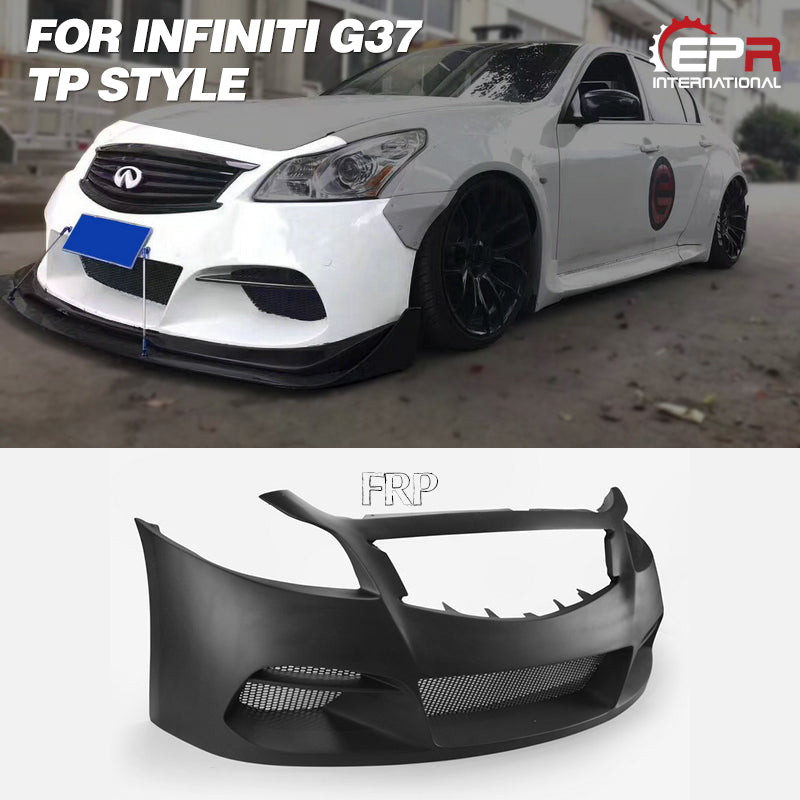 Infiniti G37 TP Style Wide body front bumper