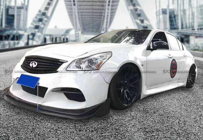 Infiniti G37 TP Style Wide body front fender 4pcs (+30mm)
