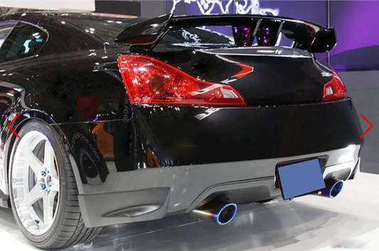 Infiniti G37 ZE Type Rear bumper spat