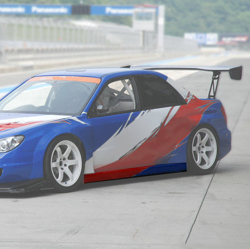 SUBARU Impreza 9 Gen GDB F VTXC style wide side skirt