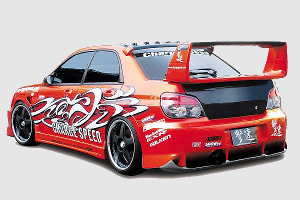 Subaru Impreza 9 Gen GDC CS Style rear bumper with under diffuser