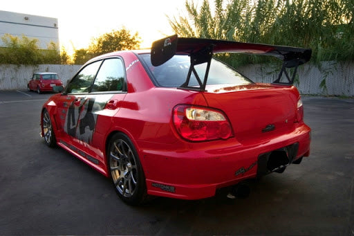 Subaru Impreza 9 Gen GDC AP Style Wide Body Rear panel