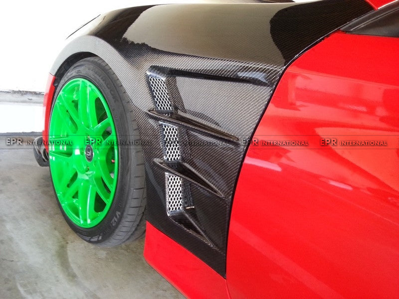 HYUNDAI Genesis Rohens Coupe 09-16 H2-Style Vented Front Fender