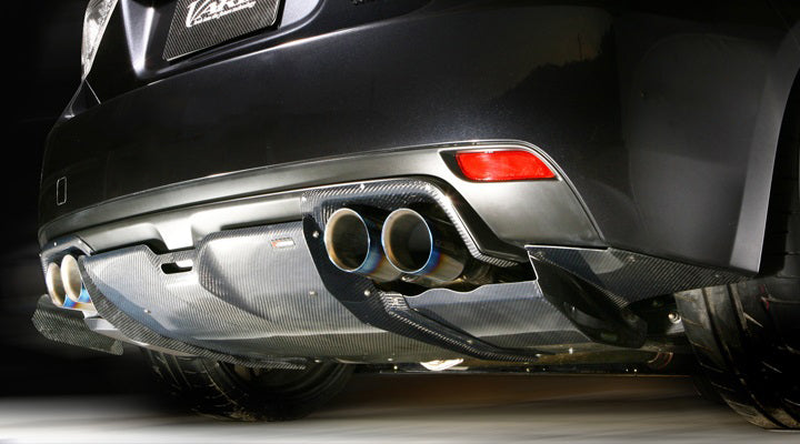 Subaru Impreza 10 GR STI VRS Style 09 Style Rear Under Diffuser w/side add on