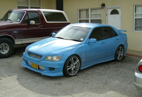 LEXUS 98-05 IS200 RS200 XE10 Altezza DS Style side skirt