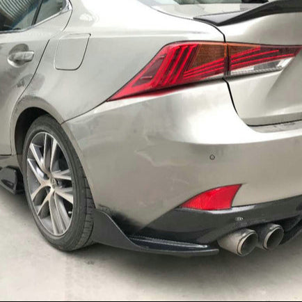 LEXUS 17 onwards IS 350/300h/300 ATS Style Rear spat 2pcs (GSE/AVE/ASE 3#)