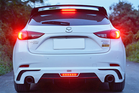 Mazda 3 Axela BM 2017 HT Style Rear Lip (5 Door Hatch Back Model)