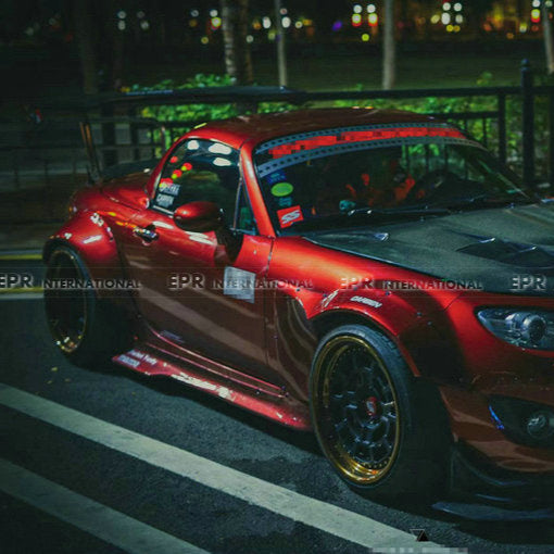 MAZDA MX5 NC NCEC Roster Miata Stanceworkz wide side skirt (2Pcs)