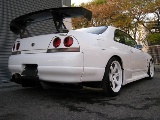 Nissan Skyline R33 GTR TS Style Rear Diffuser w/ Metal Fitting Accessories (3pcs)