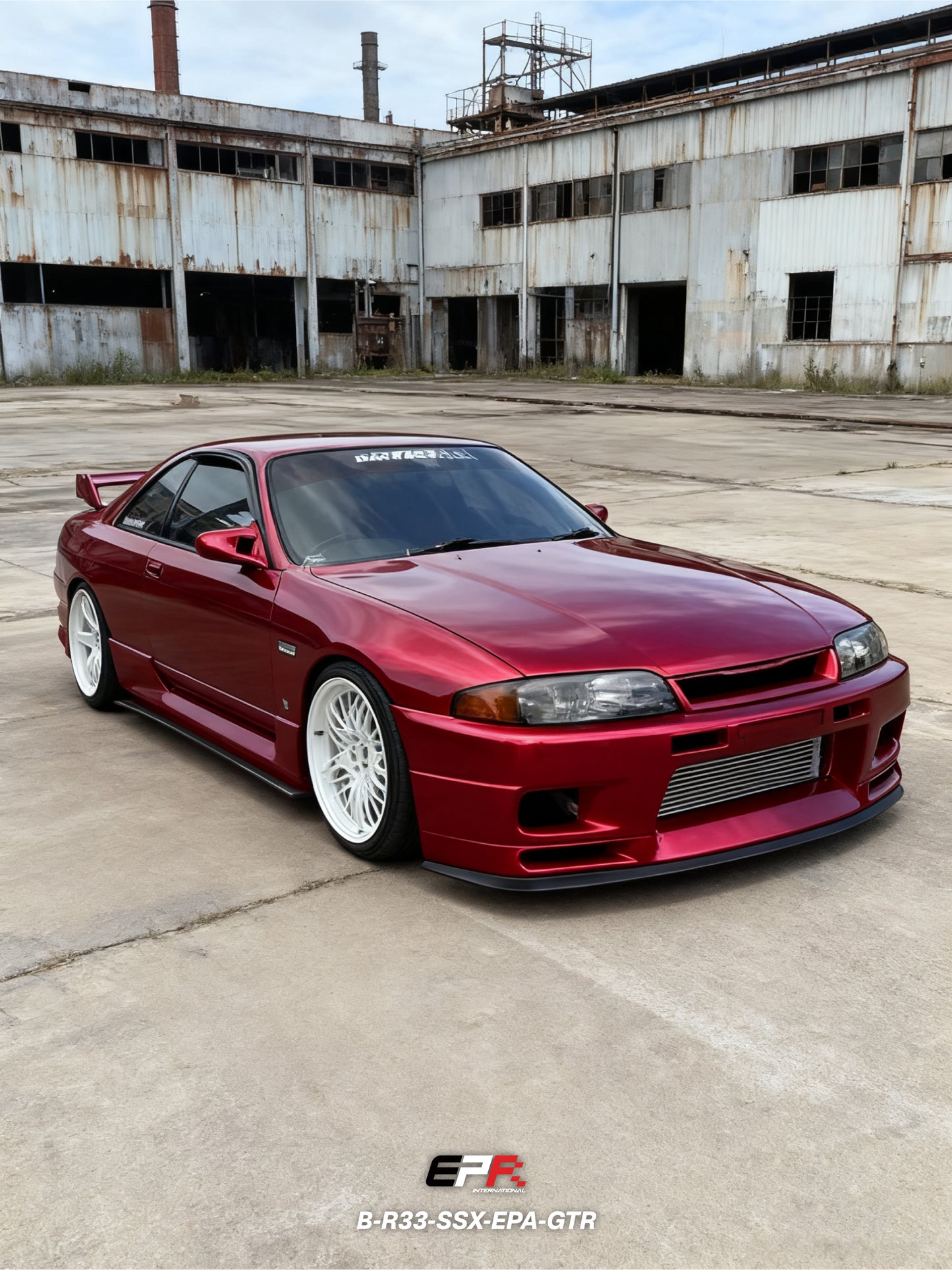 Nissan Skyline R33 GTR EPA Type Side Skirt extension
