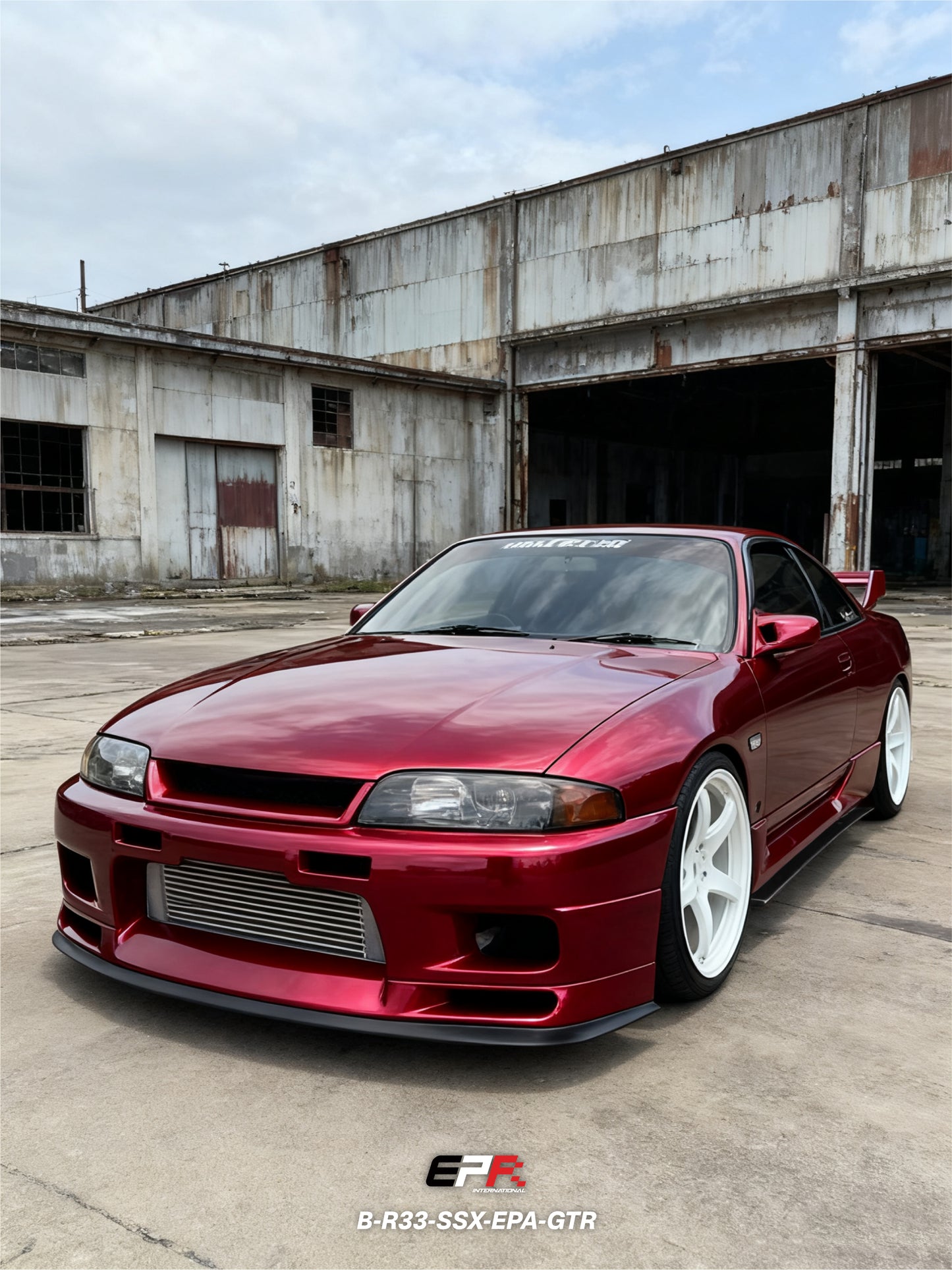 Nissan Skyline R33 GTR EPA Type Side Skirt extension