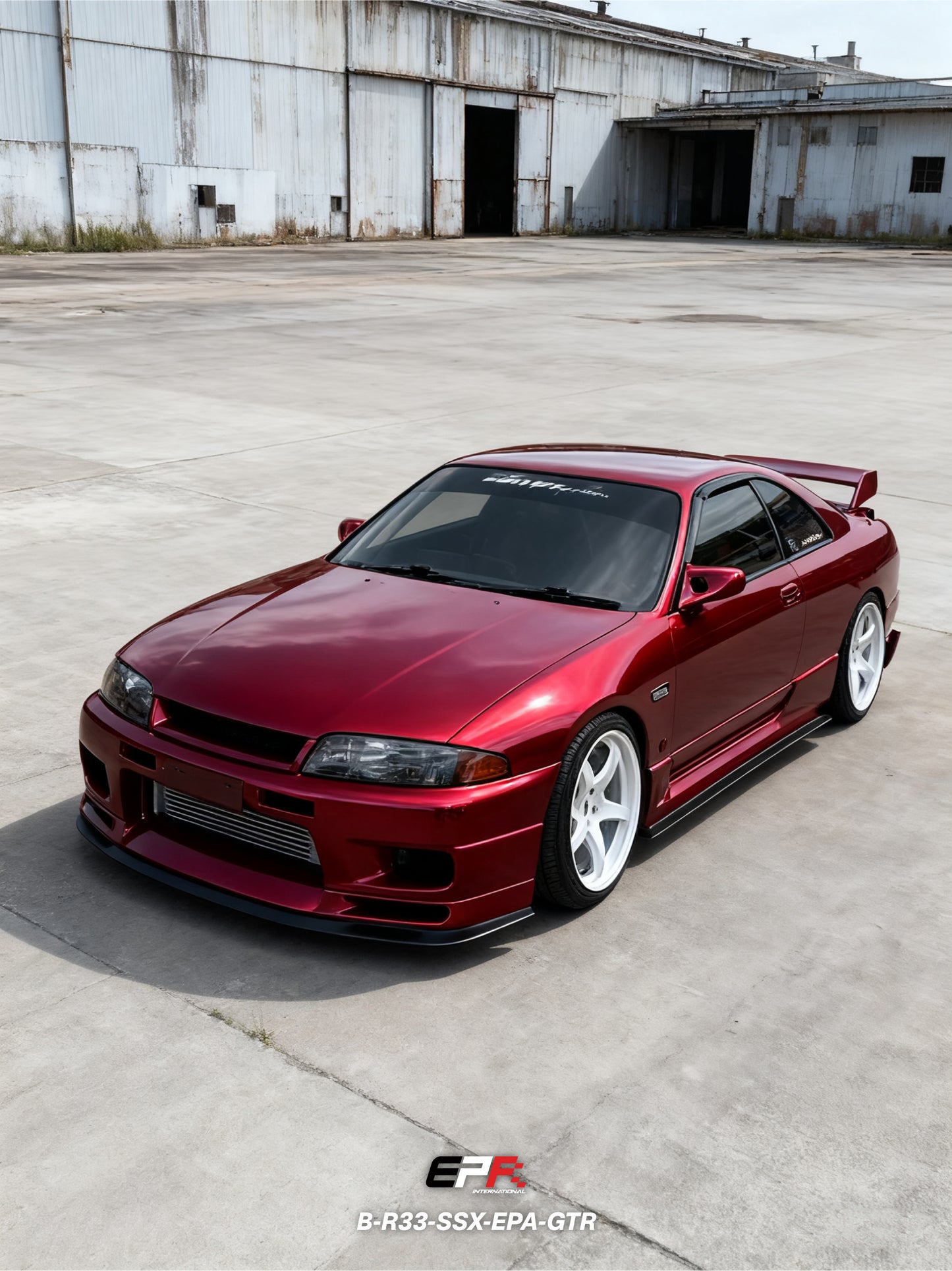 Nissan Skyline R33 GTR EPA Type Side Skirt extension